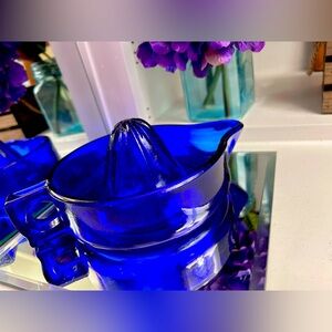 Cobalt Blue Juice Reamer